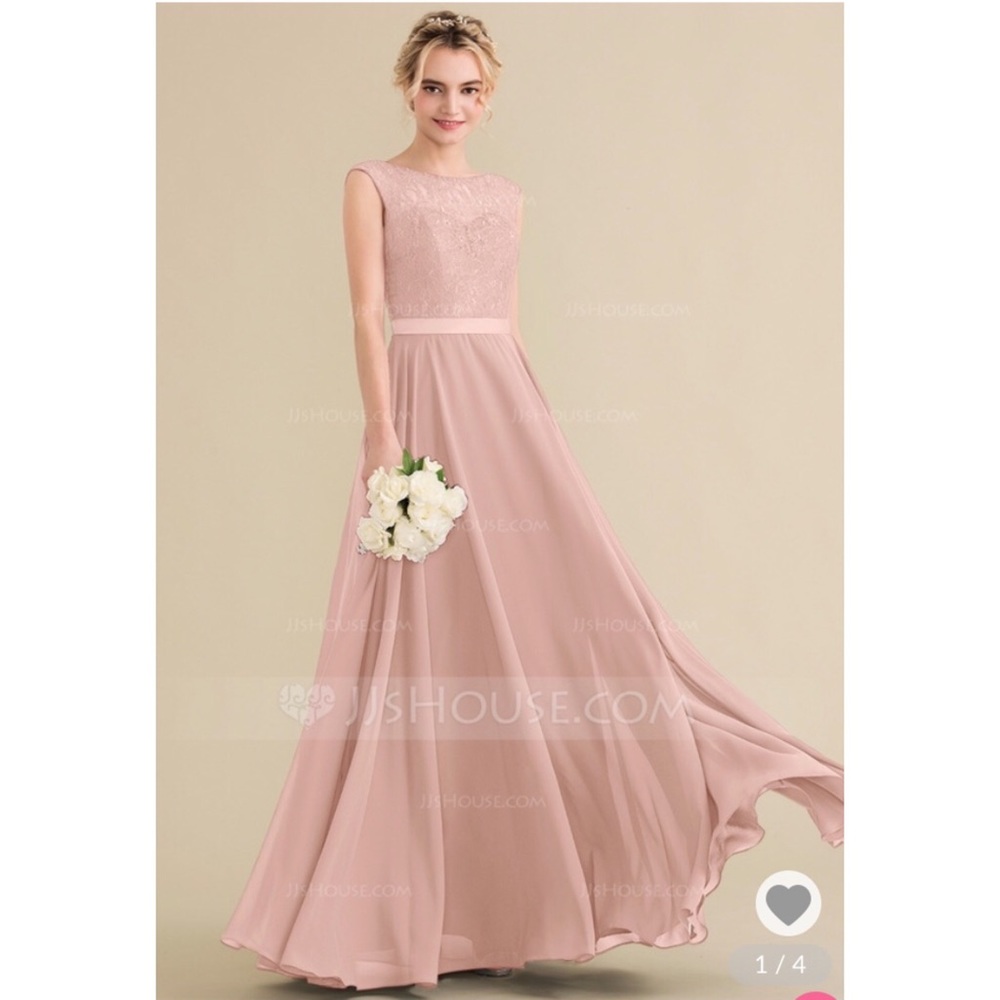 EXTRA LONG Bridesmaid Dress
